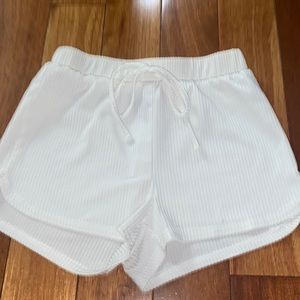 white shorts
